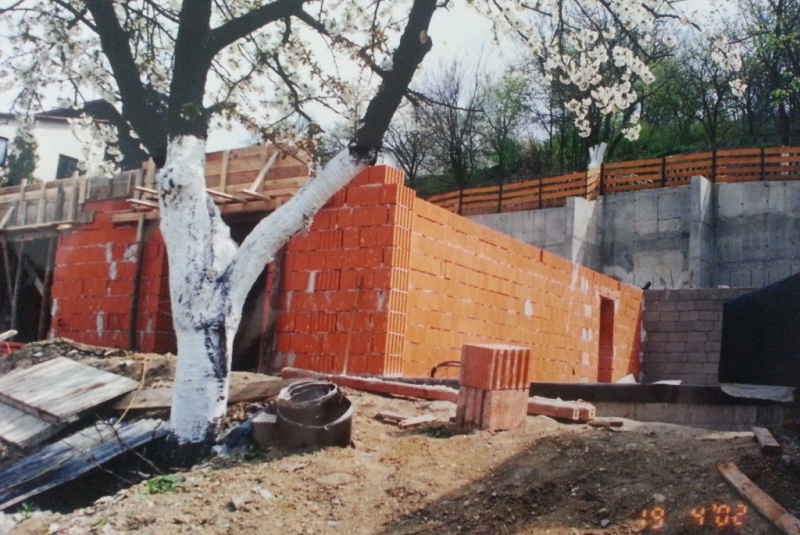 Projekty / Strop rodinného domu, Alšavská ul. Košice 2002