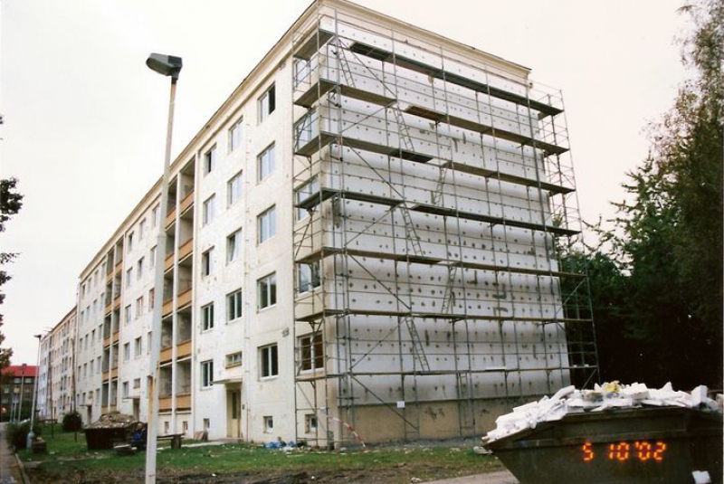 Projekty / Zatepľovanie bytových domov, Kladno, ČR, 2001 - 2002
