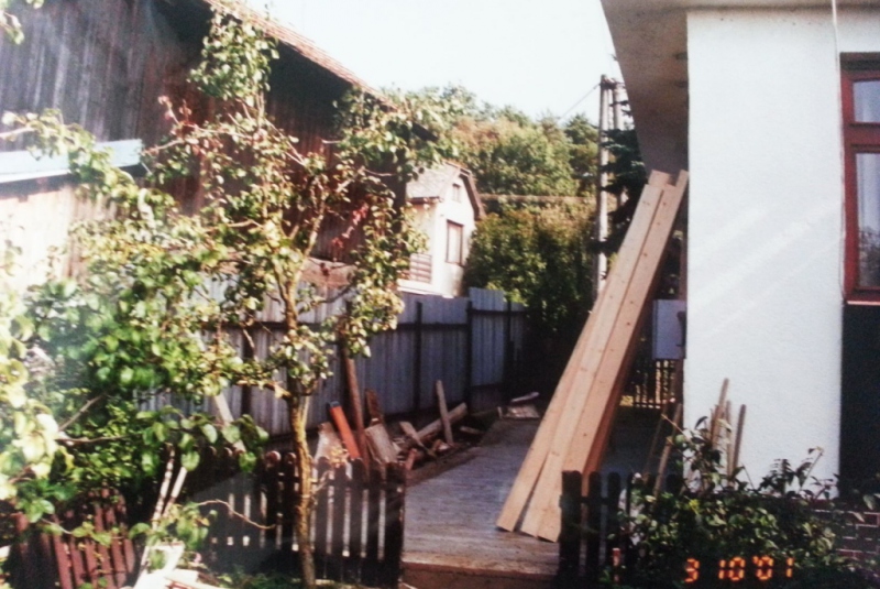 Projekty / Zimná záhrada a altánok, Malá Idka, 2001