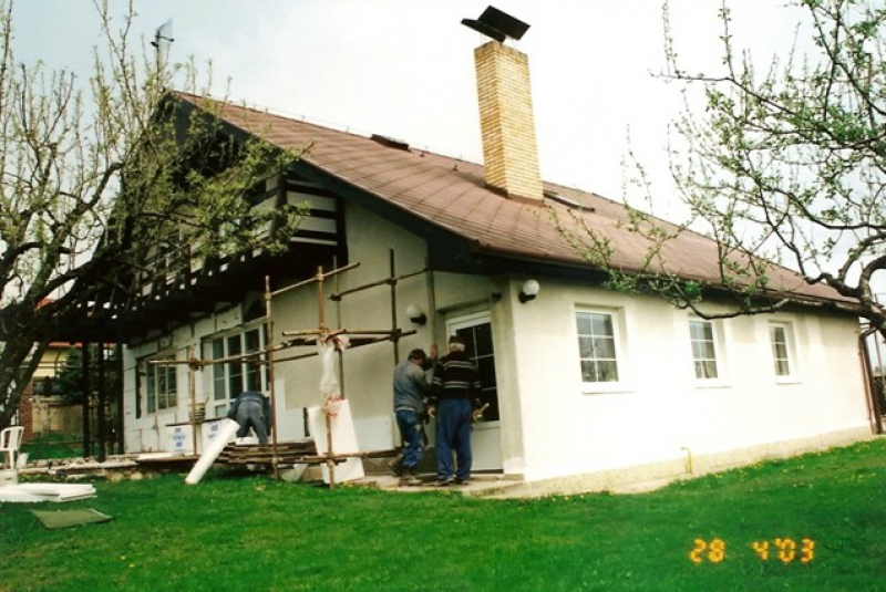 Zatepľovanie rodinného domu, Pereš 2003