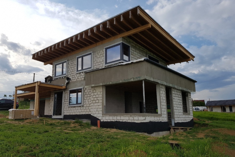 Realizácie / Rodinný dom- hrubá stavba, Šarišské Bohdanovce 2014