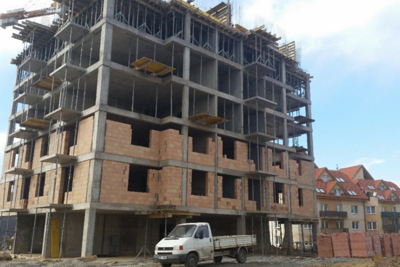 Realizácie / Bytovné domy - murovacie práce, KVP Košice, 2016