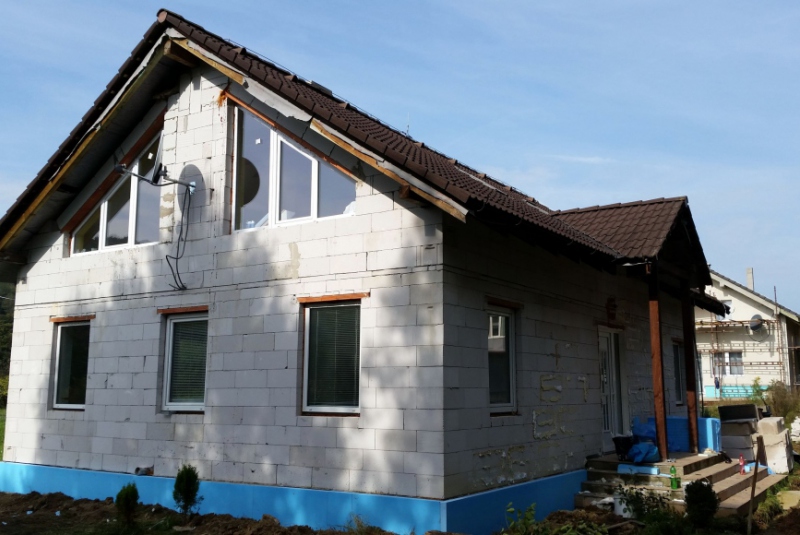 Projekty / Rodinný dom - zateplenie, Bukovec, 2014
