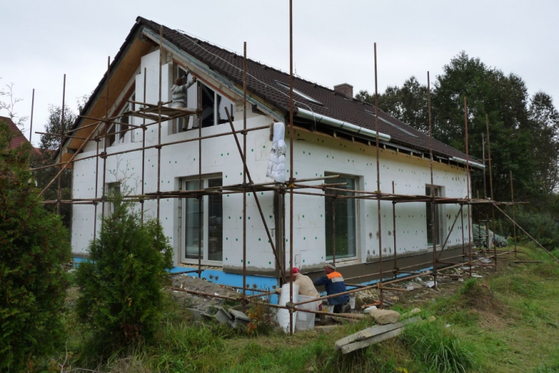 Projekty / Rodinný dom - zateplenie, Bukovec, 2014
