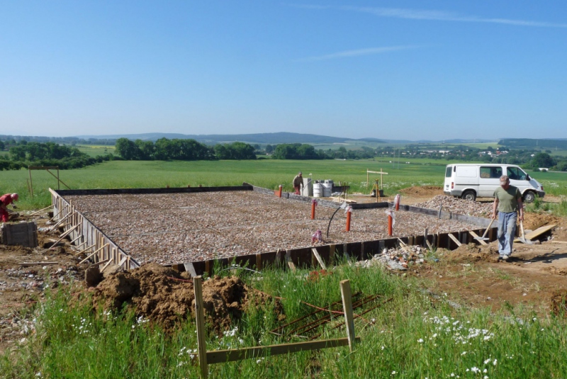 Projekty / Rodinný dom Bungalov - hrubá stavba, Šarišské Bohdano