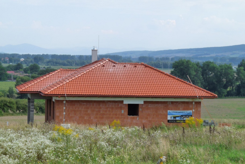 Projekty / Rodinný dom Bungalov - hrubá stavba, Šarišské Bohdano