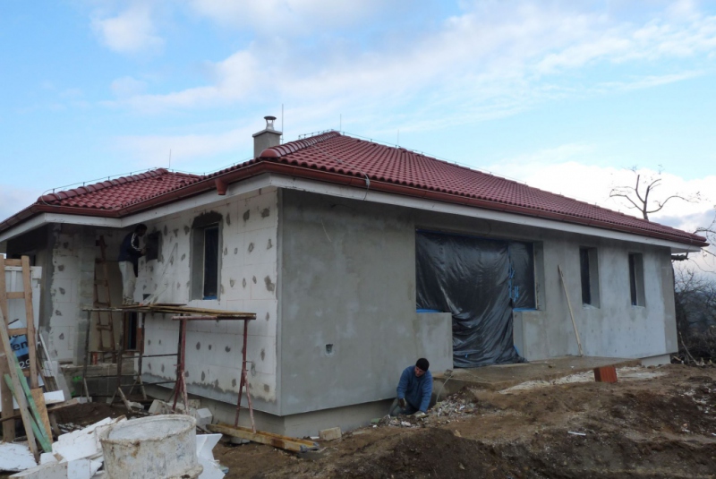 Projekty / Rodinný dom, Bungalov - hrubá stavba, dokončovacie pr