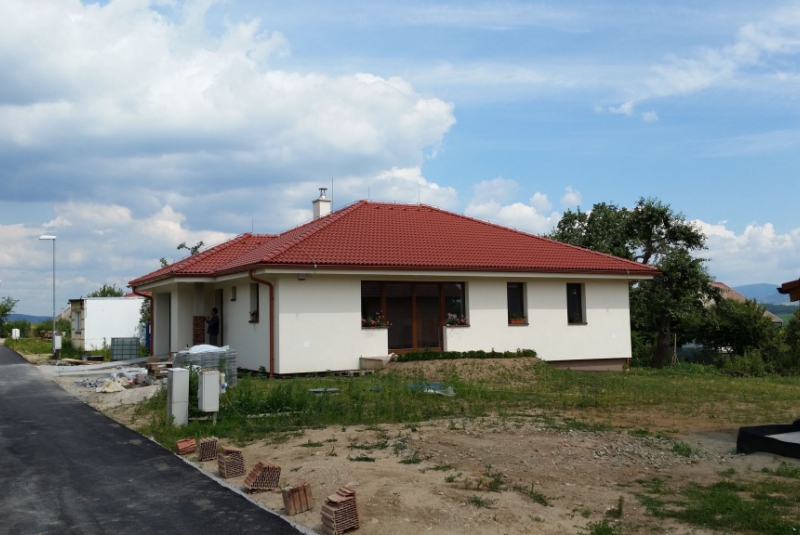 Projekty / Rodinný dom, Bungalov - hrubá stavba, dokončovacie pr