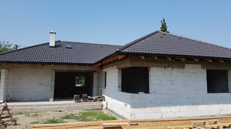 120 - Rodinný dom - hrubá stavba, Košické Olšany, 2016