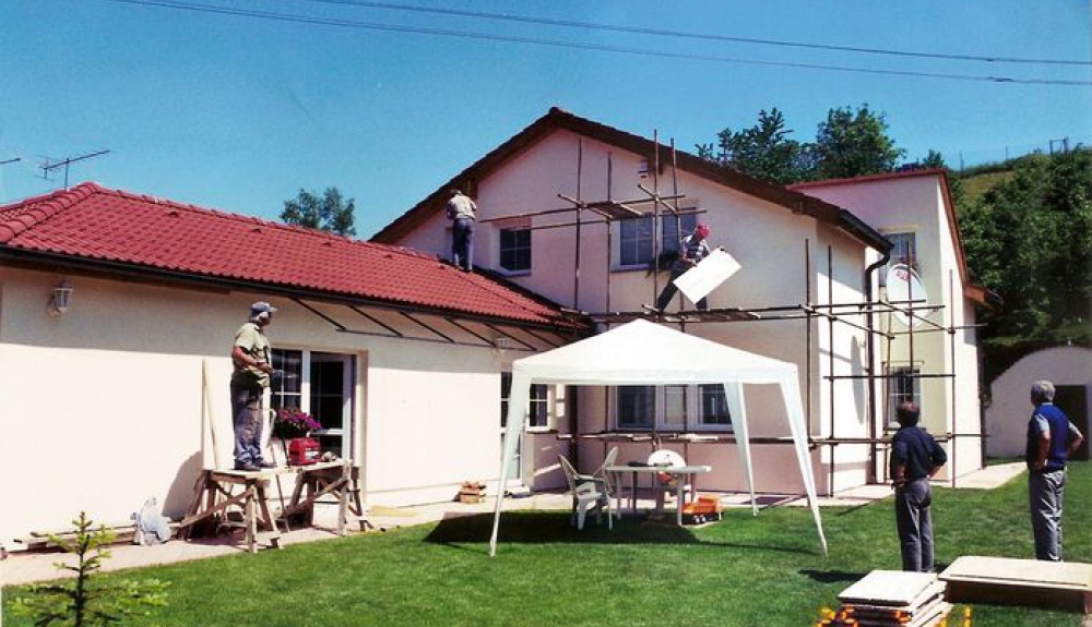 5 - Rodinný dom - prístavba, Pod Gruntom, Myslava, 1999