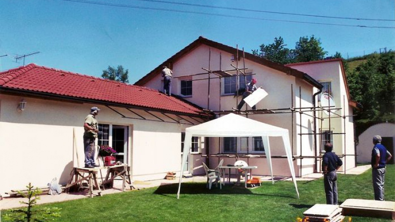 5 - Rodinný dom - prístavba, Pod Gruntom, Myslava, 1999